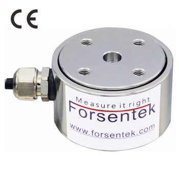 Flange type force transducer thrust measurement